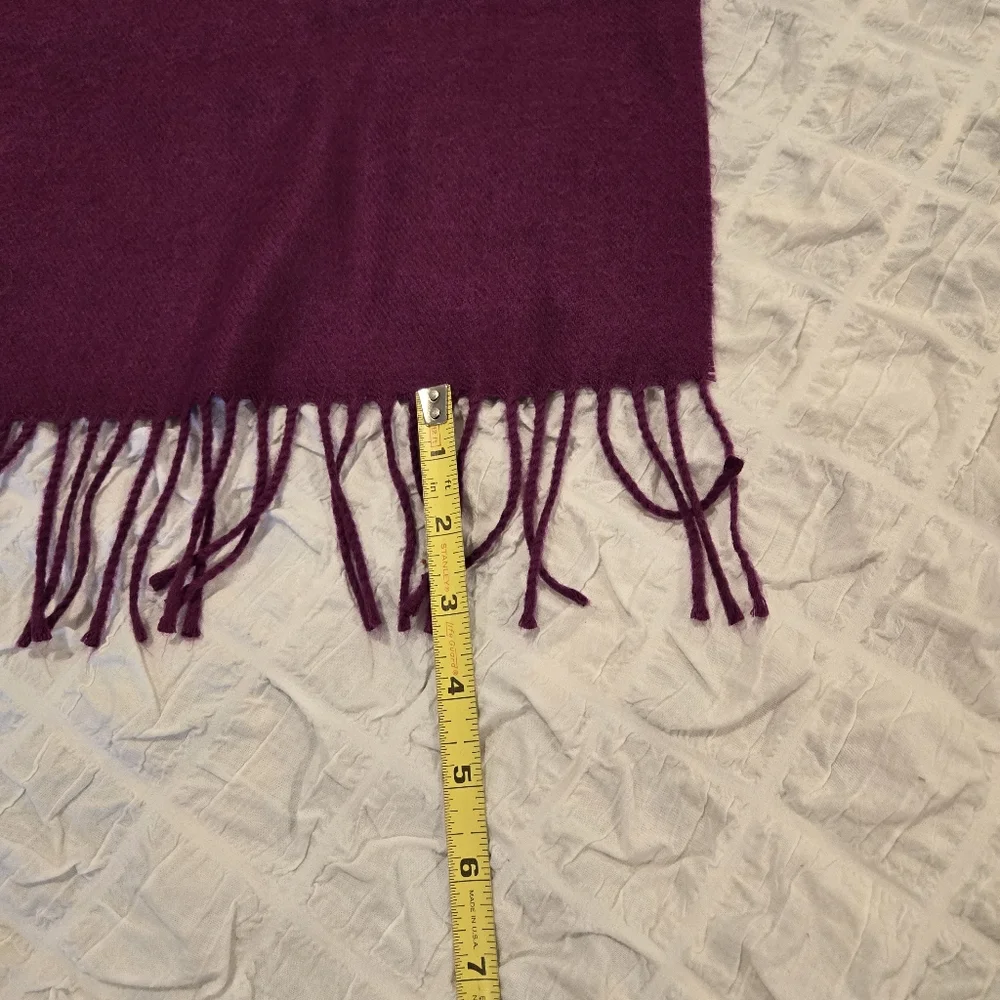 💜 Super Soft Purple Scarf – 12